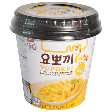 Buy Yopokki Onion Butter Cup Topokki (Rice Cake) Online