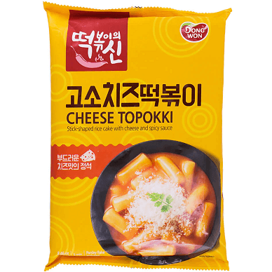 Buy Dongwon Cheese Topokki - Korean Cheese Rice Cakes Online